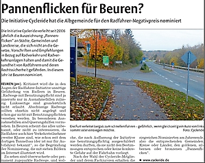 Pannenflicken Beuren NTZ